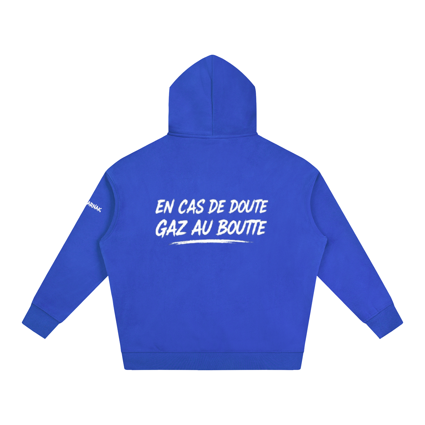 Hoodie en gaz au boutte