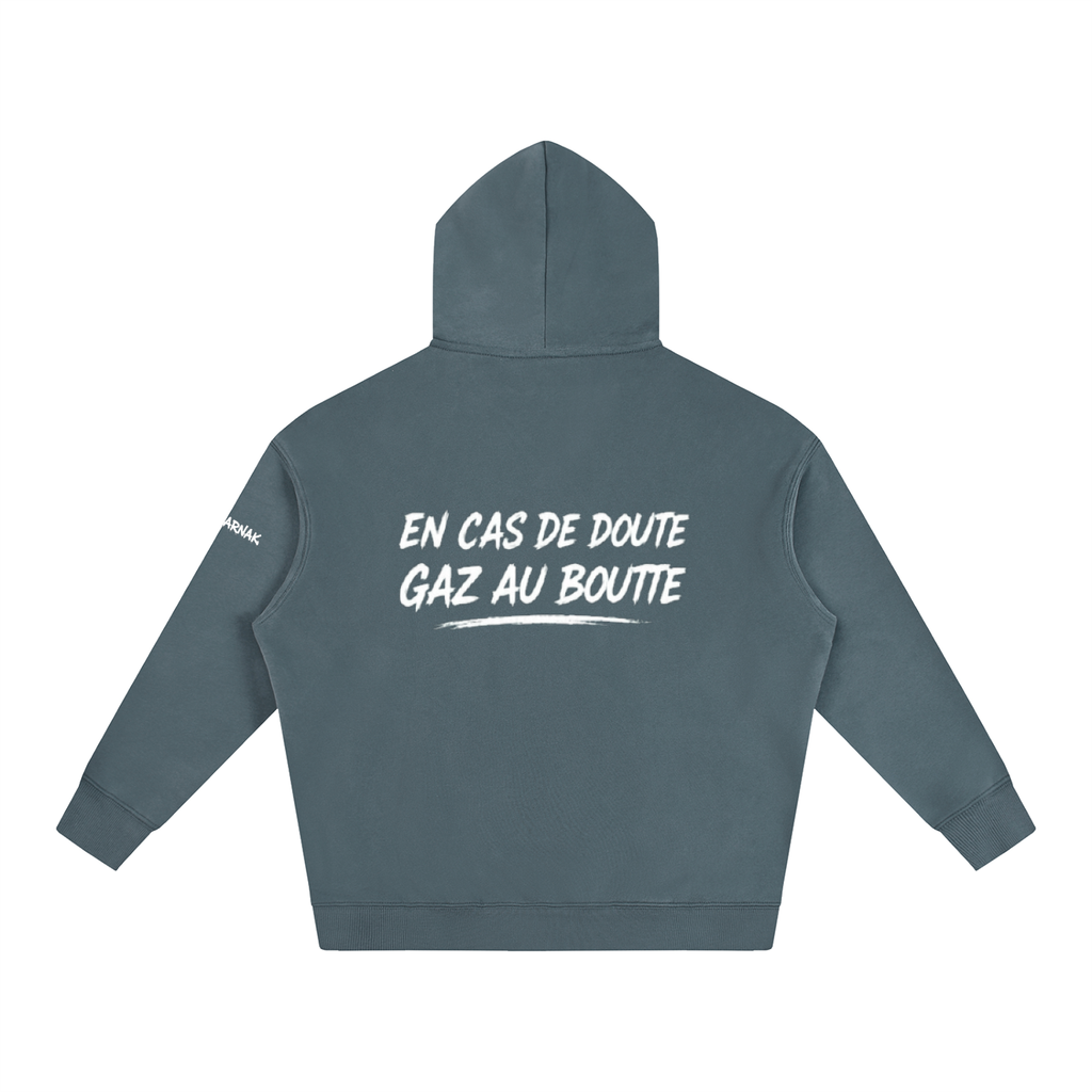 Hoodie en gaz au boutte