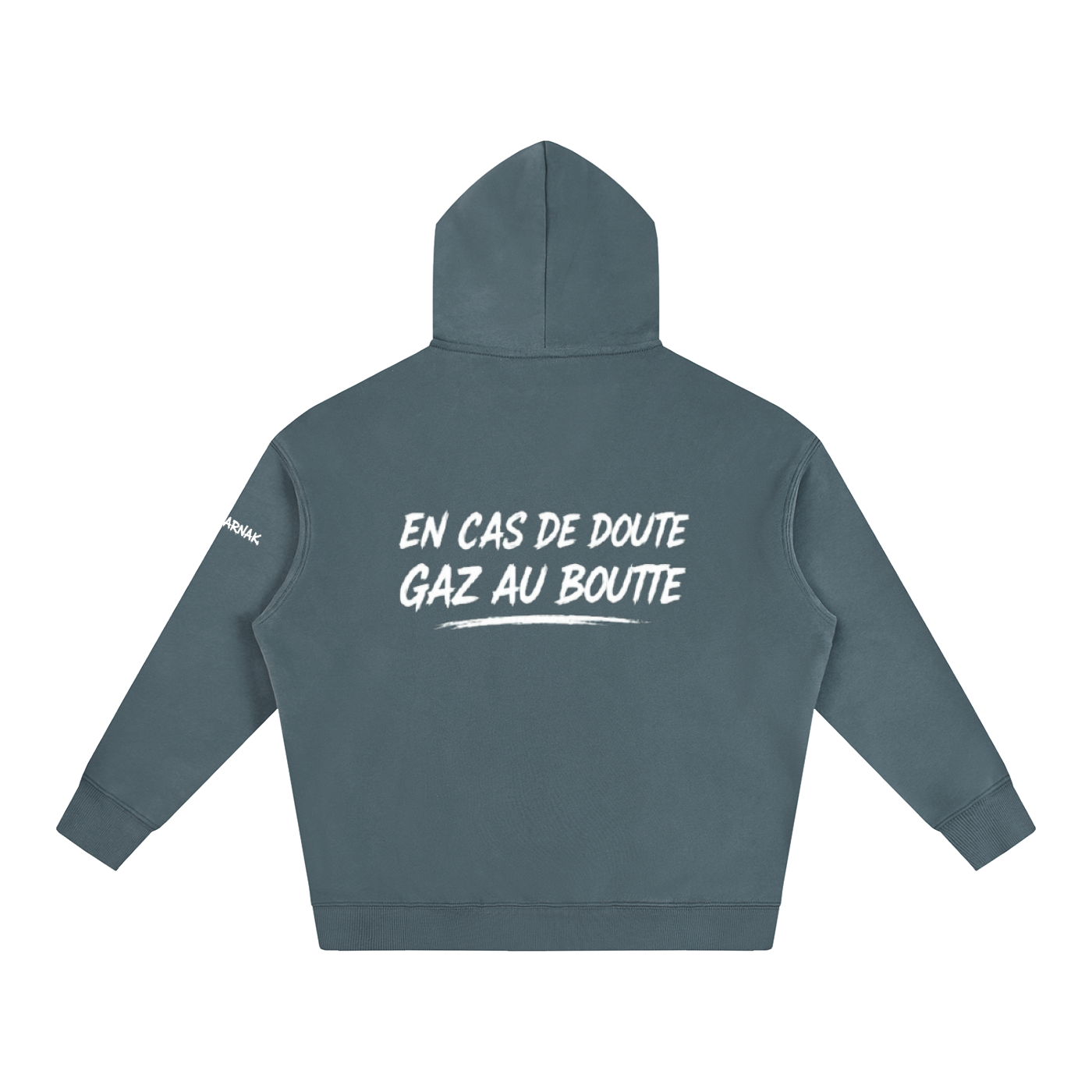 Hoodie en gaz au boutte