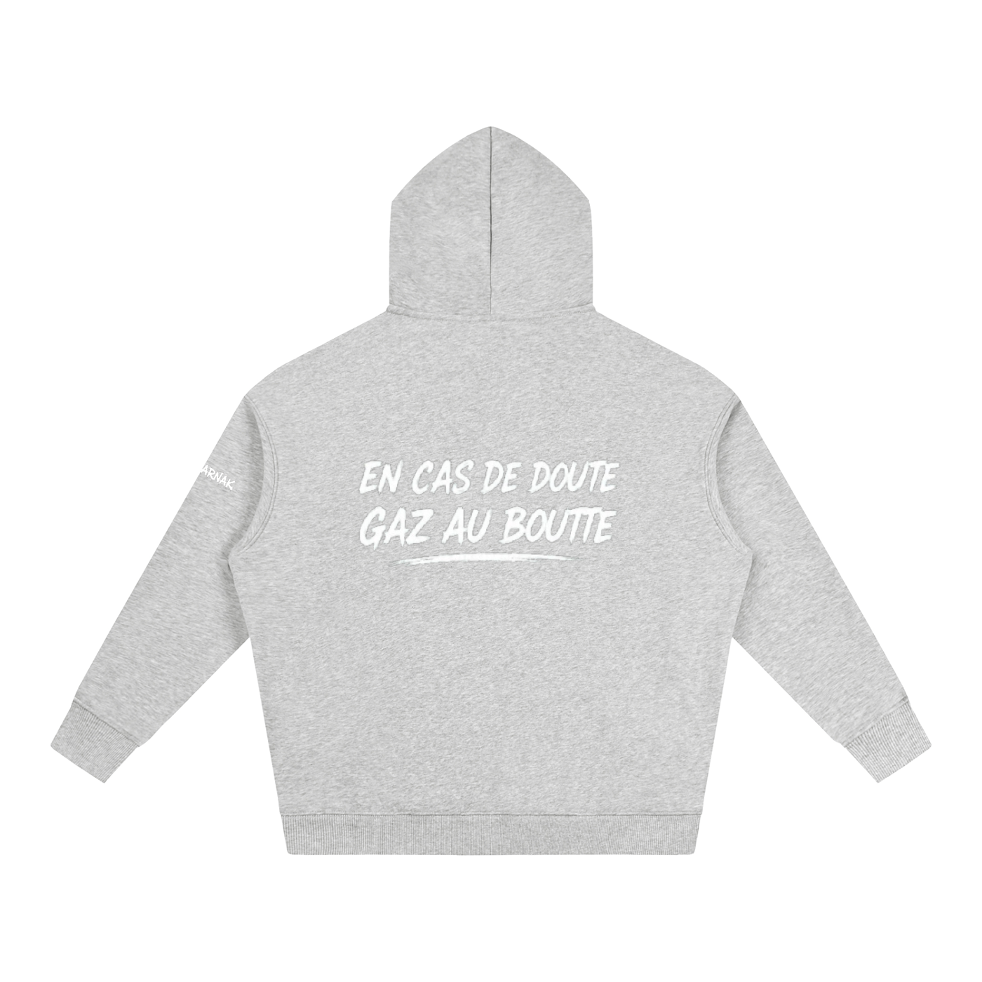 Hoodie en gaz au boutte