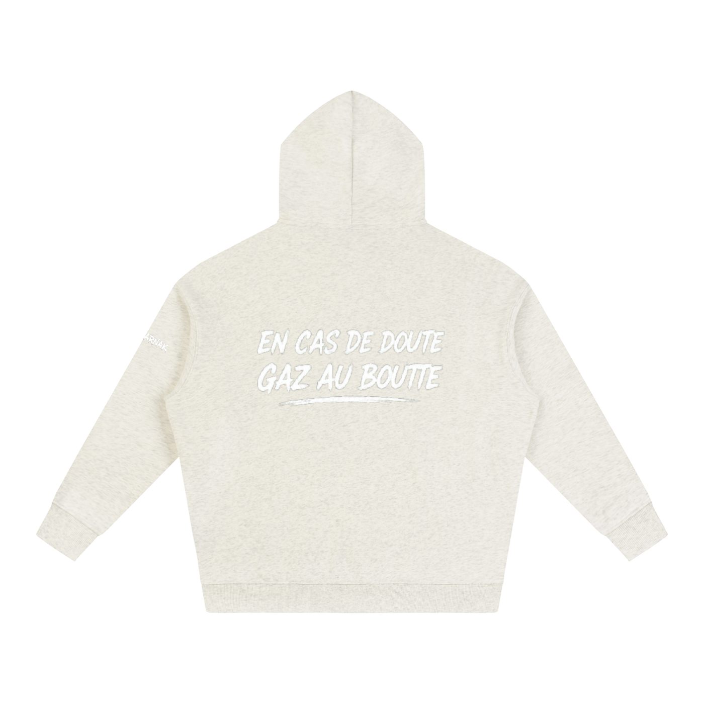 Hoodie en gaz au boutte