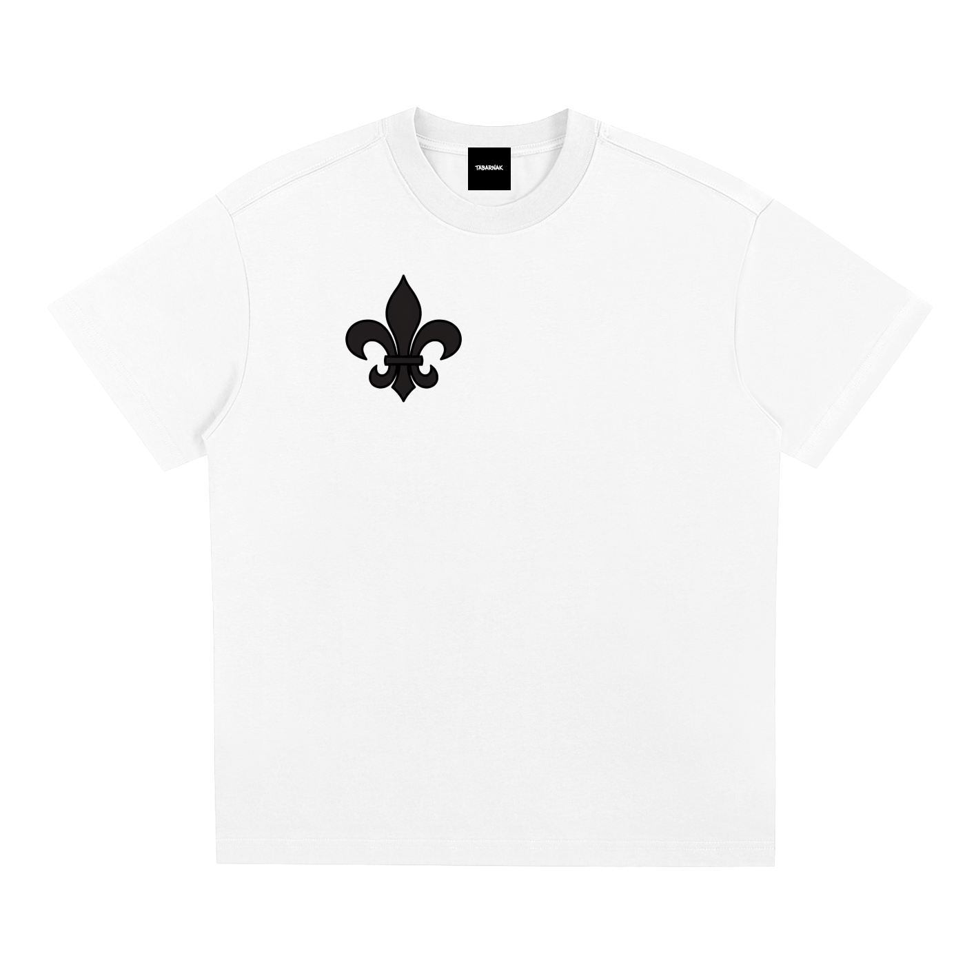 T-shirt TABARNAK-LYS (blanc)