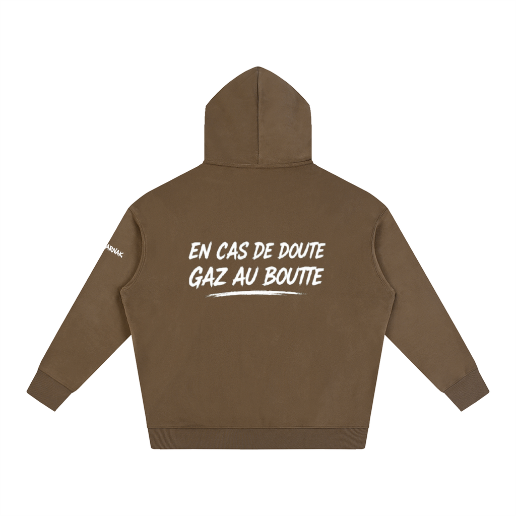 Hoodie en gaz au boutte