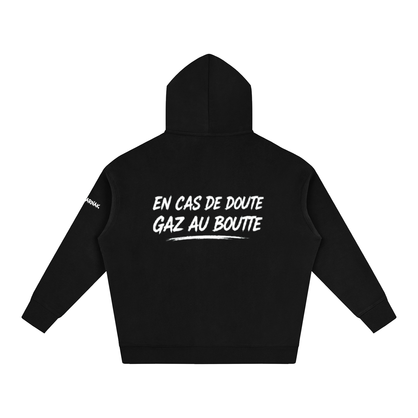 Hoodie en gaz au boutte