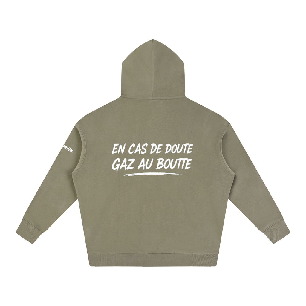 Hoodie en gaz au boutte