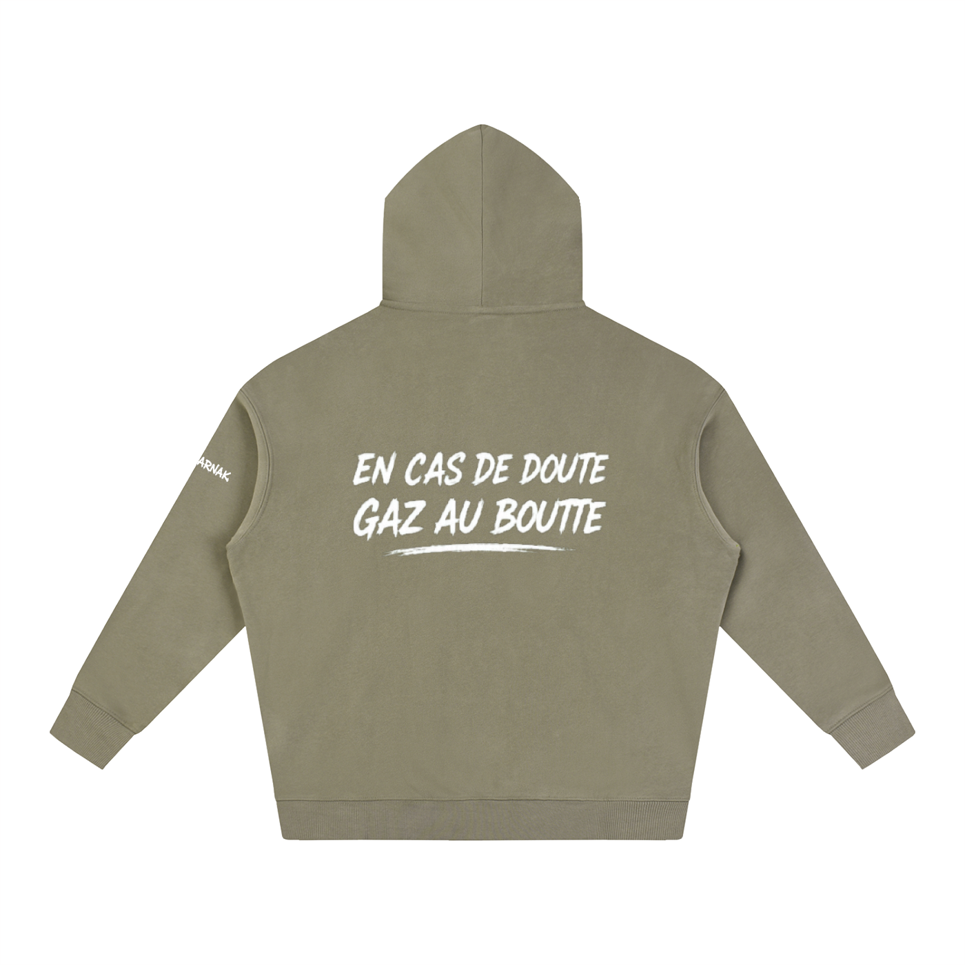 Hoodie en gaz au boutte