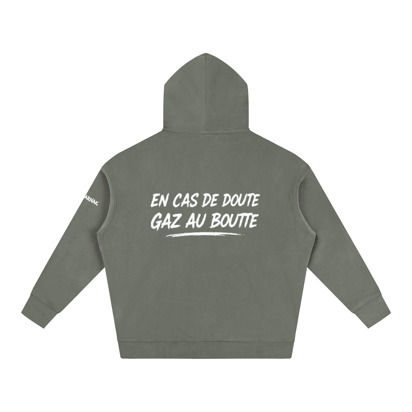 Hoodie en gaz au boutte