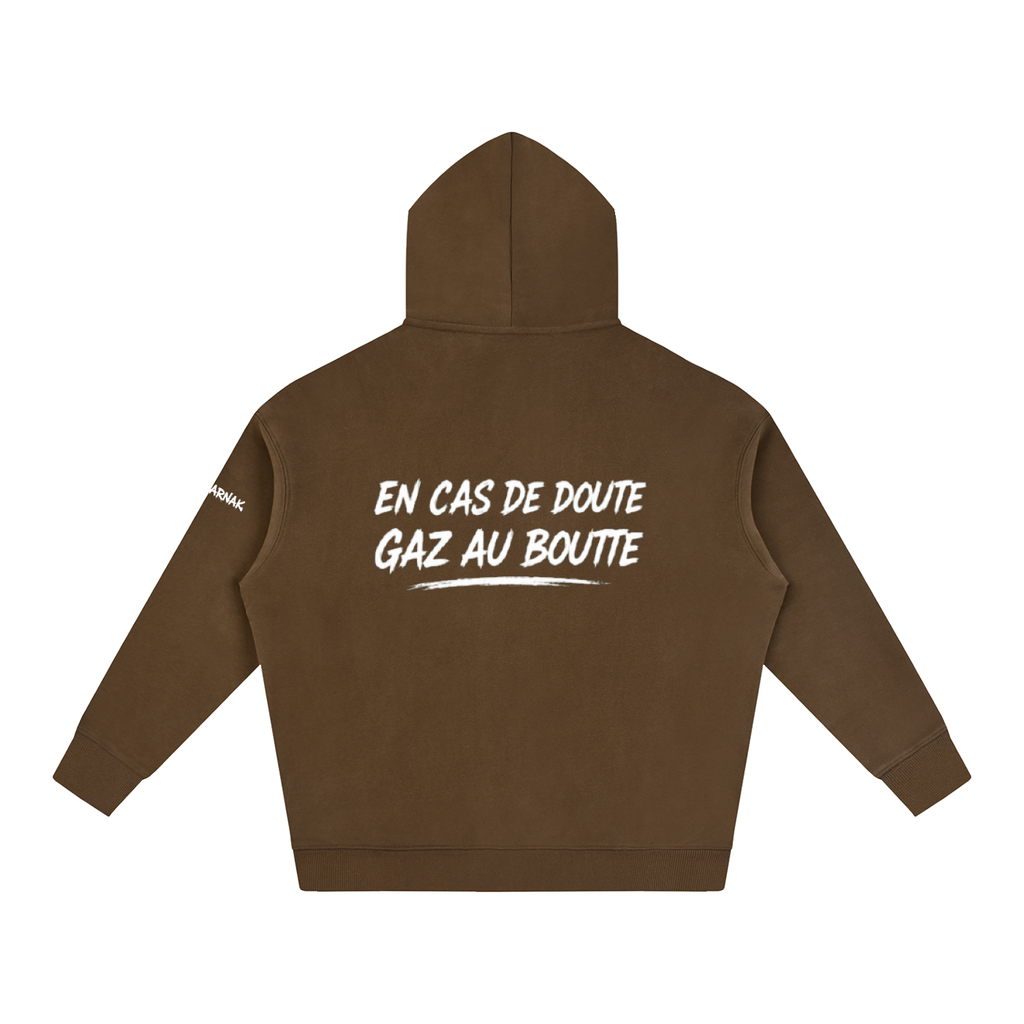 Hoodie en gaz au boutte