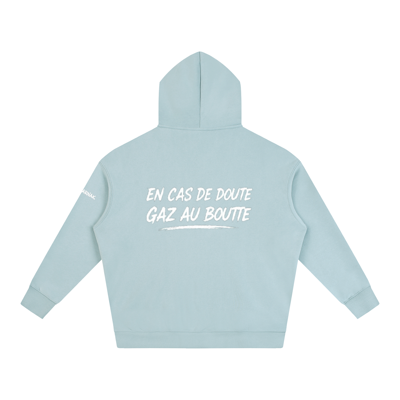 Hoodie en gaz au boutte