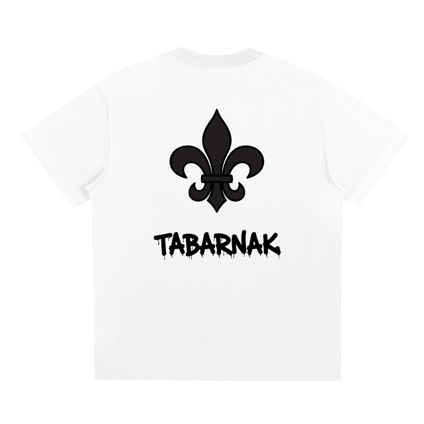 T-shirt TABARNAK-LYS (blanc)