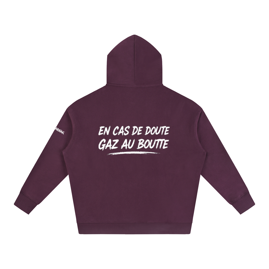 Hoodie en gaz au boutte