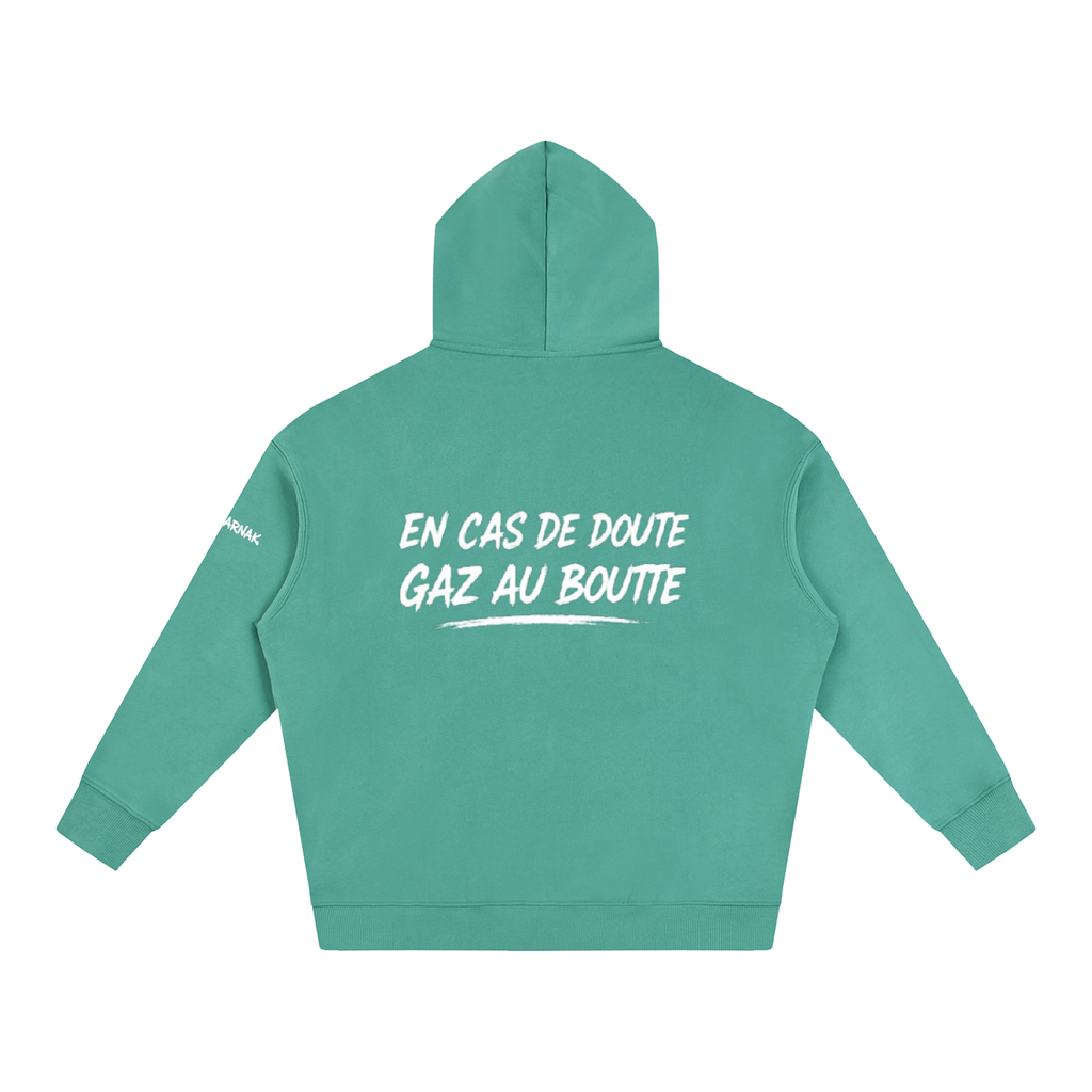 Hoodie en gaz au boutte