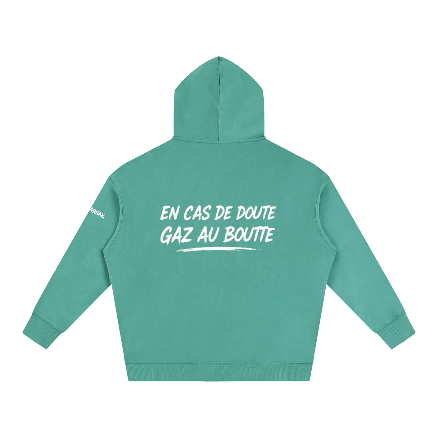 Hoodie en gaz au boutte