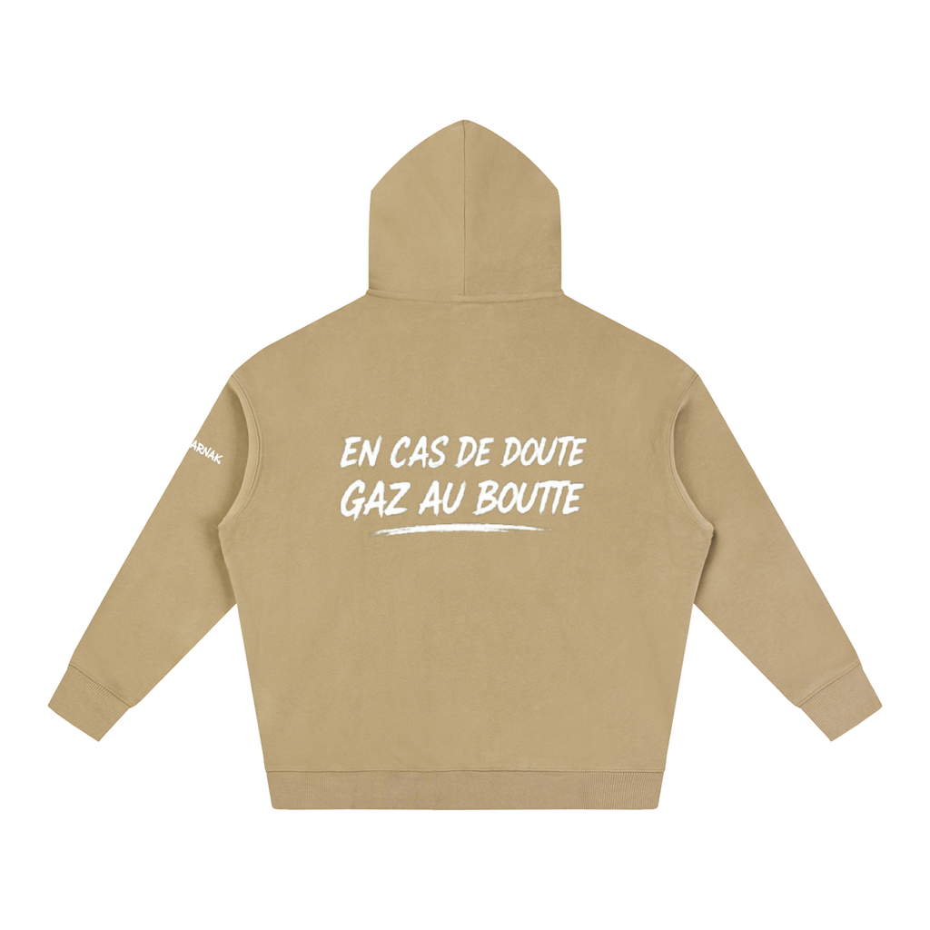 Hoodie en gaz au boutte