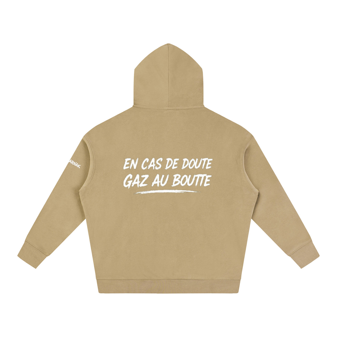Hoodie en gaz au boutte