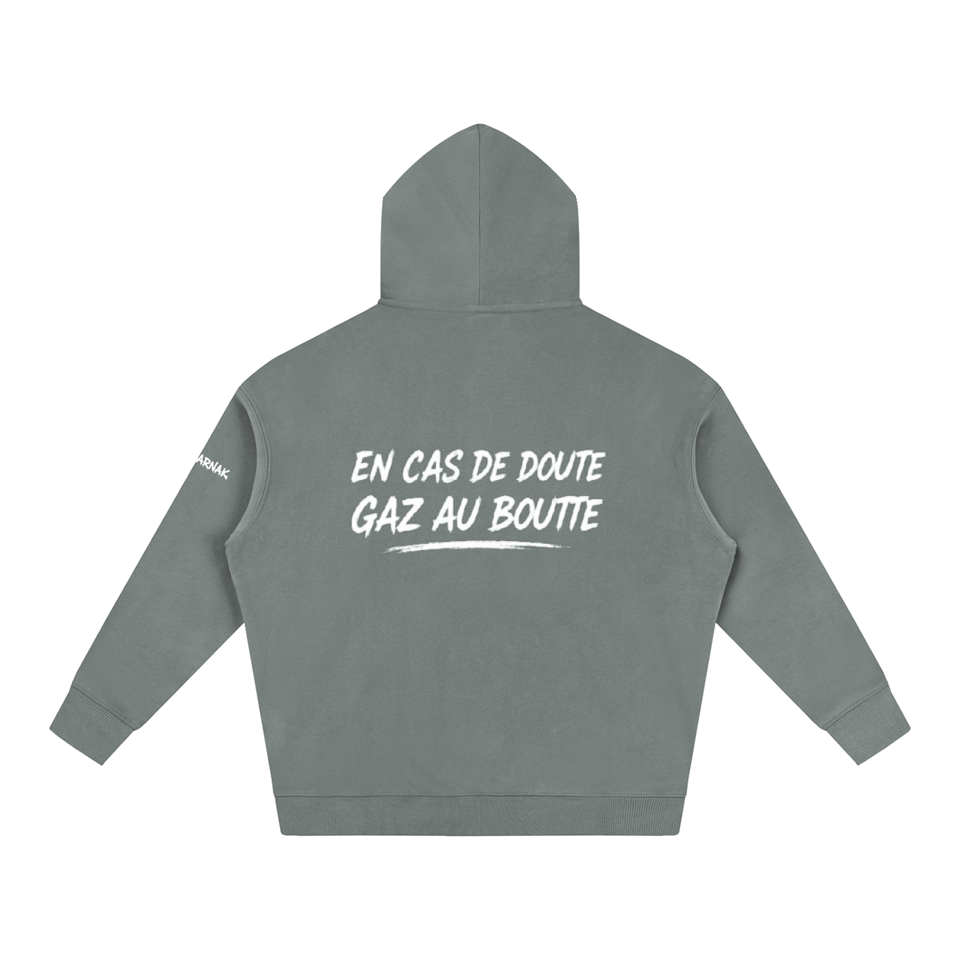 Hoodie en gaz au boutte